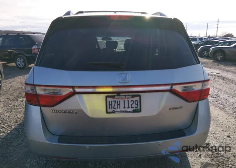 2012 Honda Odyssey Touring/Touring Elite from USA, damaged, VIN 5FNRL5H96CB021553